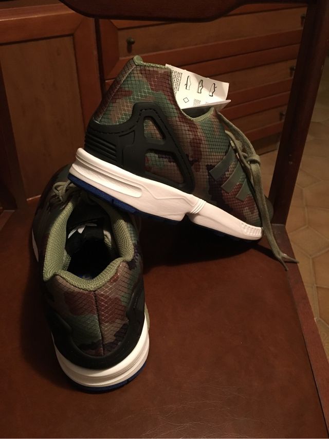 forma Eh Tomar conciencia Zapatillas adidas Originals ZX Flux militar de segunda mano por 50 € en Barcelona en WALLAPOP forma Eh Tomar conciencia Zapatillas adidas Originals ZX Flux militar de segunda mano por 50 € en Barcelona en WALLAPOP