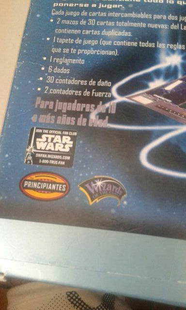 Mazos de cartas de Star Wars JCC
