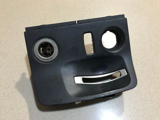 Funda De Tapa De Consola Central En Piel Sintética Con Punto Rojo Para Acura Integra 1994-2001