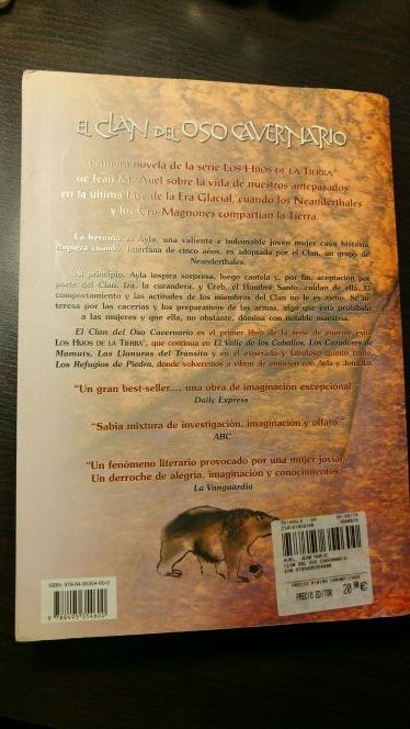 EL CLAN DEL OSO CAVERNARIO - JEAN M.AUEL 