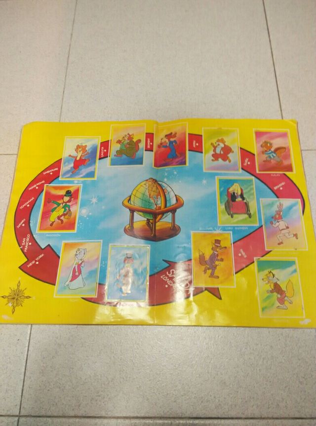 Album cromos La vuelta al mundo de Willy Fog 1983