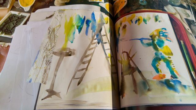 EL MAR DE BARCELÓ-ARTIST'S BOOK CREATIVE PROCESS