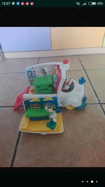 Ambulancia Mickey Mouse