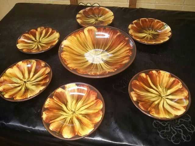 Antiguo JUEGO DE PORCELANA SIBERIANO