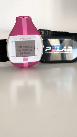 Reloj Polar FT4 mujer Rosa de segunda mano por 40 € en Reloj Polar FT4 mujer Rosa de segunda mano por 40 € en