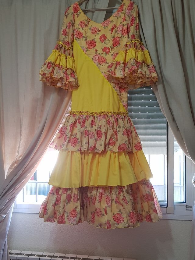 Traje flamenca
