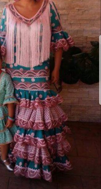 Traje flamenca