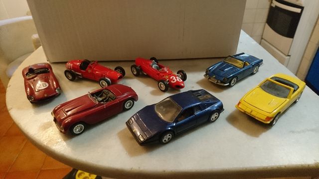 Colección Ferrari miniaturas