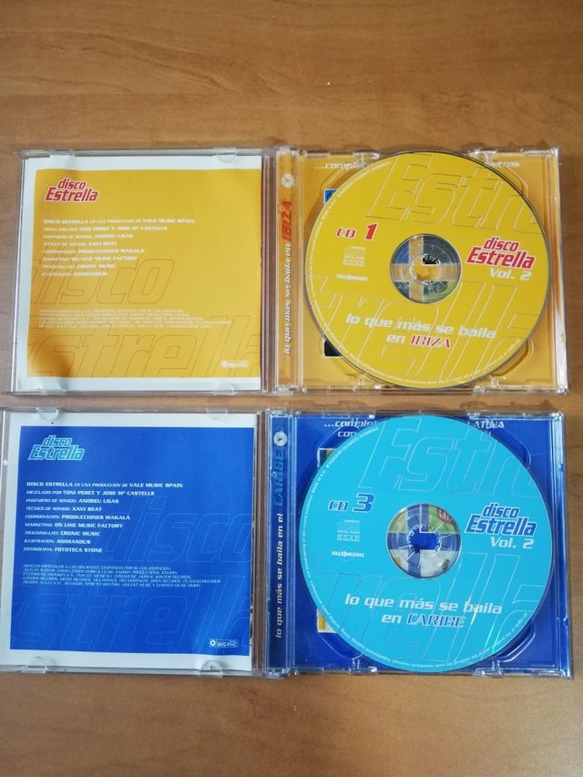 4 Cds Recopilatorio Disco Estrella Volumen 2.