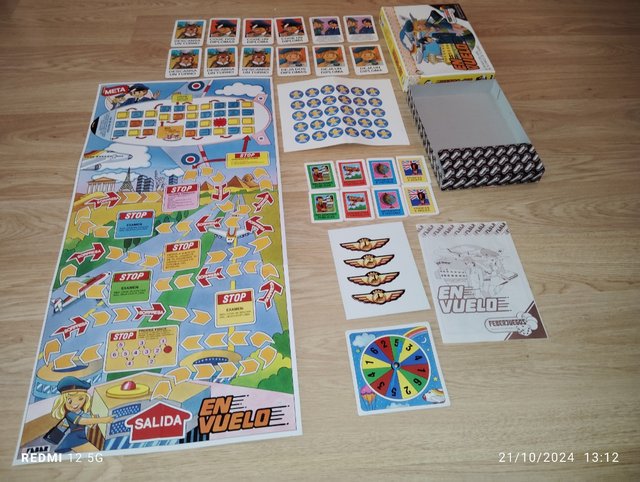 Feberjuegos Juego mesa 80s Vintage. Como nuevo.