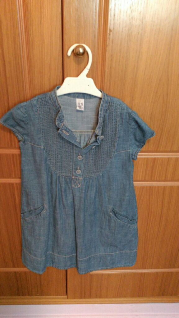 Vestido vaquero zara
