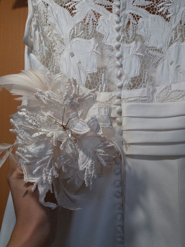 Traje de novia Franc Sarabia T.40