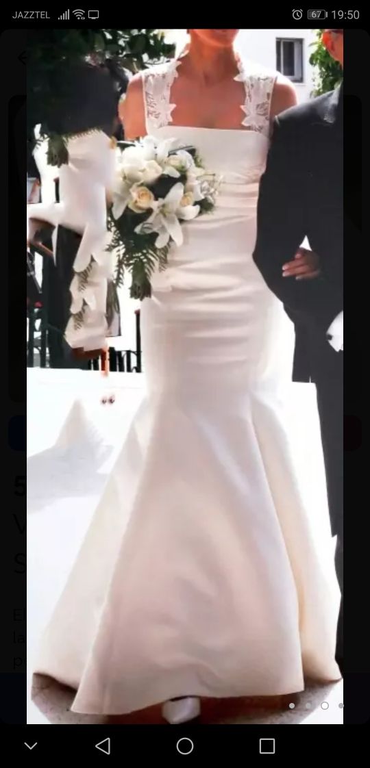 Traje de novia Franc Sarabia T.40