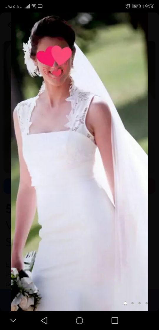 Traje de novia Franc Sarabia T.40