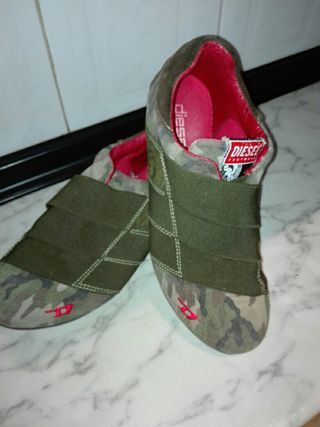 zapatillas diesel mujer