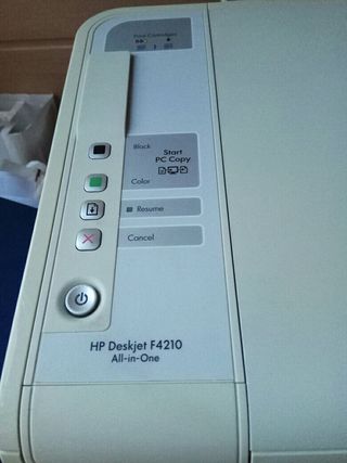 Impresora HP DESKJET F4210 de segunda mano por 19,99 EUR en Coslada en  WALLAPOP