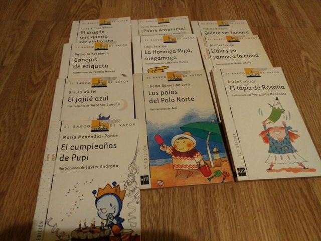 Libros de lectura varias editoriales