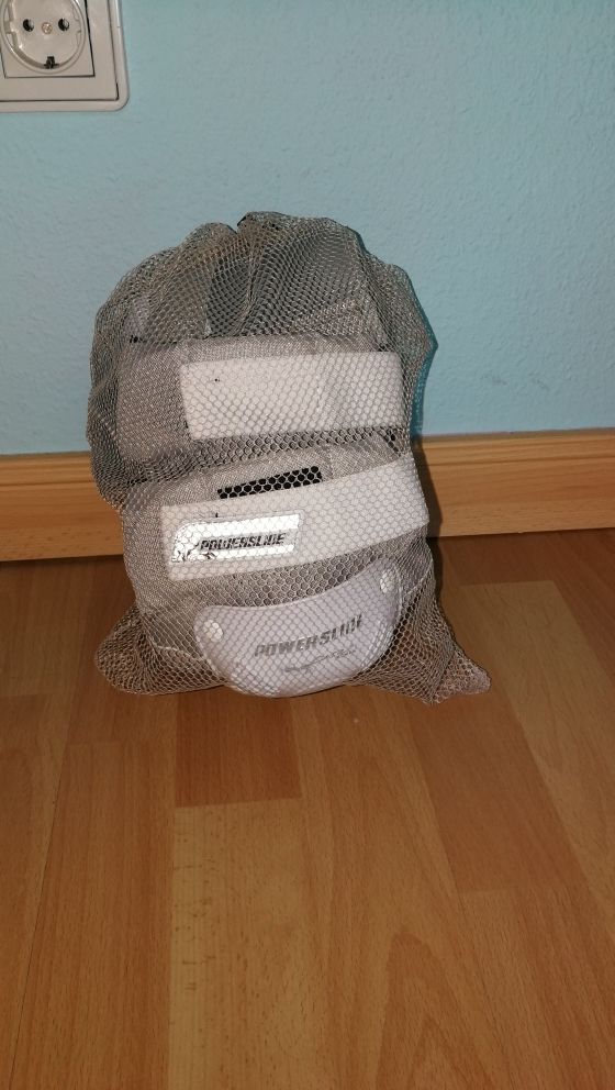 Patines en línea T37+bolsa+protectores