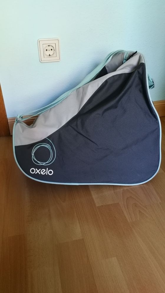 Patines en línea T37+bolsa+protectores