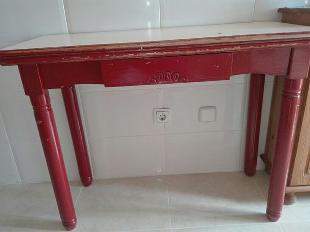 Mesa cocina de madera (extensible) de segunda mano por 70 € en Vila ... Mesa cocina de madera (extensible) de segunda mano por 70 € en Vila ...