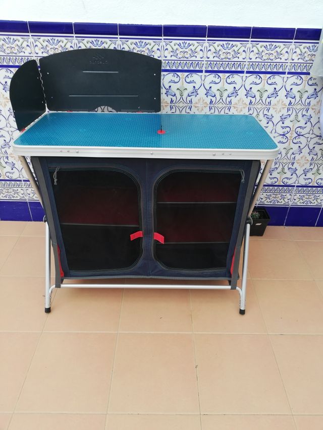 Mesa cocina camping de segunda mano por 50 € en Montilla en WALLAPOP Mesa cocina camping de segunda mano por 50 € en Montilla en WALLAPOP