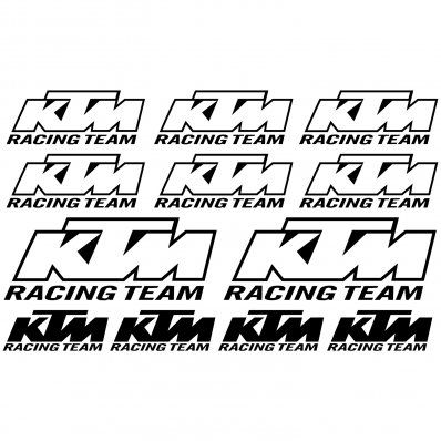 Vinilo KTM Racing Team mod.2