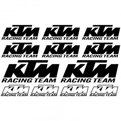Vinilo KTM Racing Team mod.1