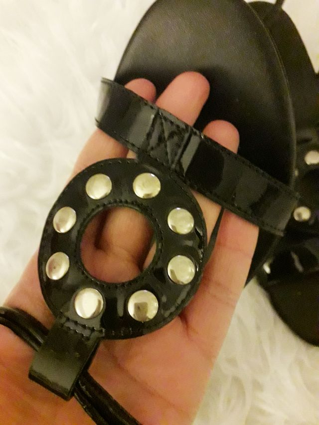 Sandalias negras de (Carlo Gracia)