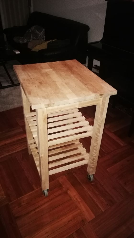 Mesa auxiliar cocina ikea de segunda mano por 45 € en Madrid en WALLAPOP Mesa auxiliar cocina ikea de segunda mano por 45 € en Madrid en WALLAPOP