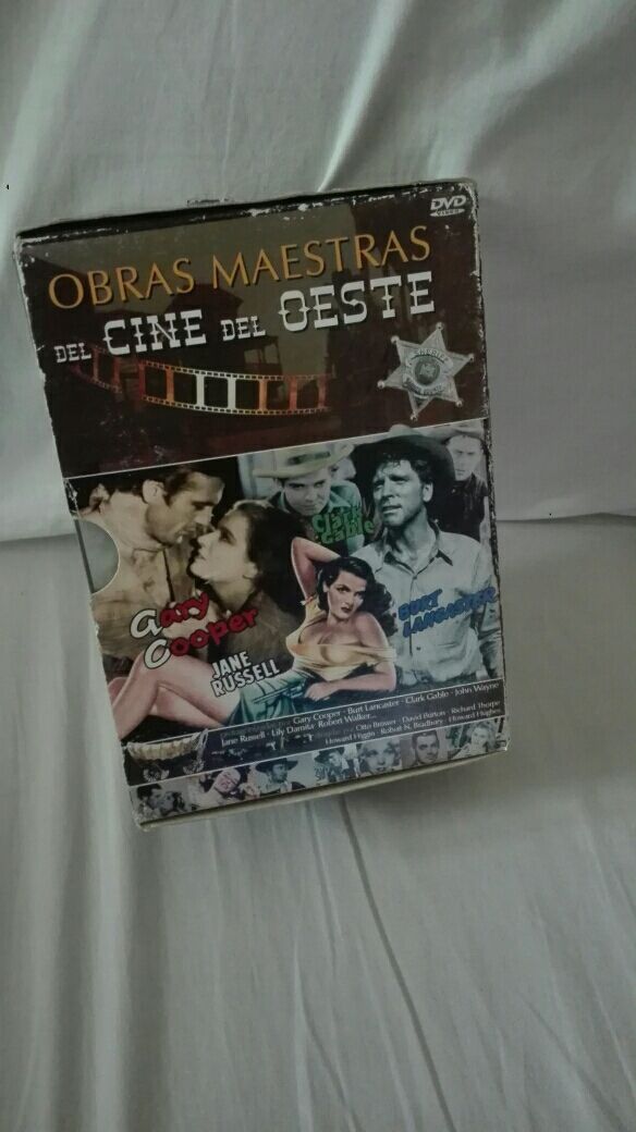 coleccio.5 d.v.d.obras maestras del cine del oeste