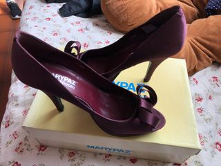 Nuevas Mano Tacon Vino Sandalias € En Segunda Color Por De 8 8v0wNnOm