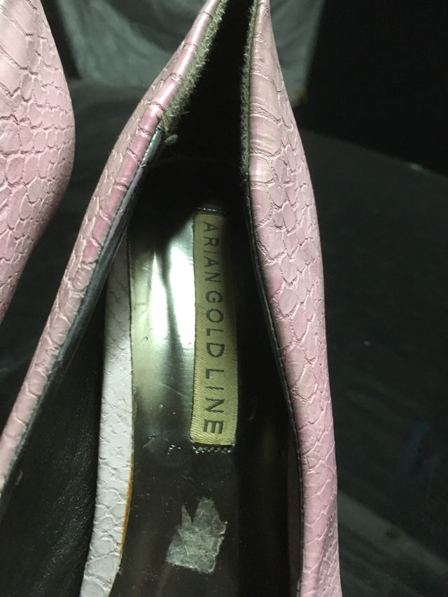 Zapatos rosas palo Num 40