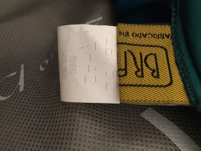 Conjunto corpiño y falda fiesta 100 seda