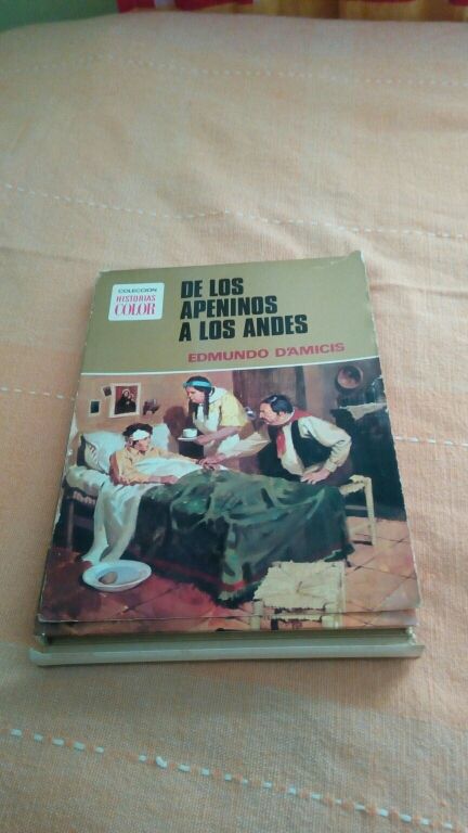 Libro cuento de los Apeninos a los Andes. Marco