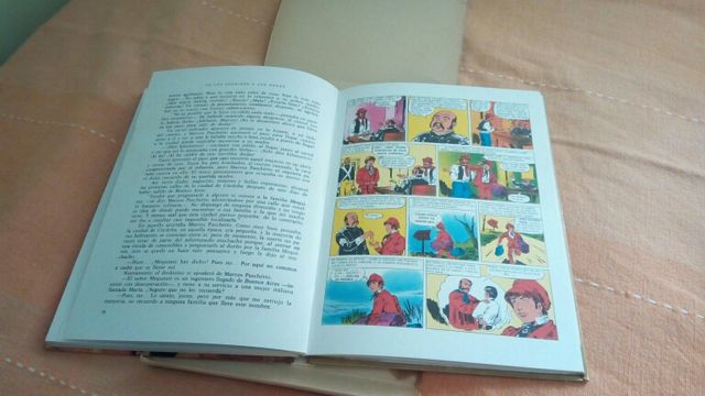 Libro cuento de los Apeninos a los Andes. Marco