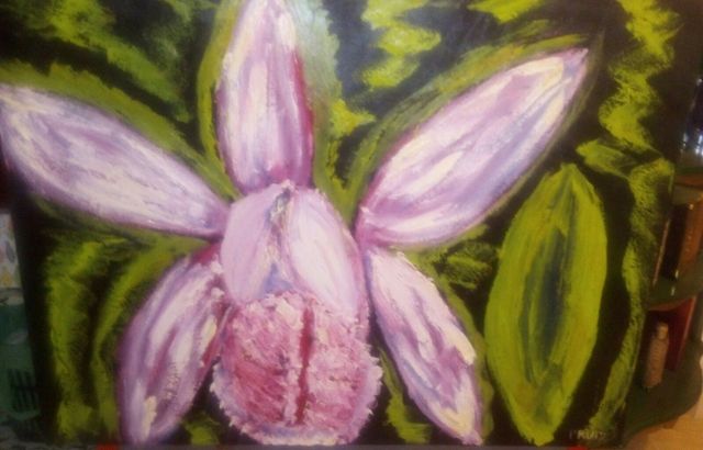 Cuadro pintado a mano