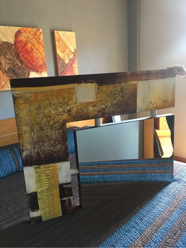 Espejo comedor de segunda mano por 70 € en Castelldefels en WALLAPOP Espejo comedor de segunda mano por 70 € en Castelldefels en WALLAPOP