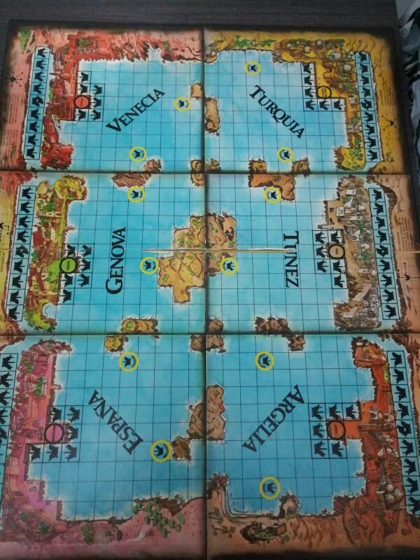 juego de mesa lepanto de cefa años 80