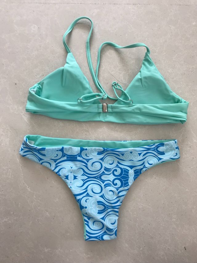 Bikini reversible nuevo T.S y T.M