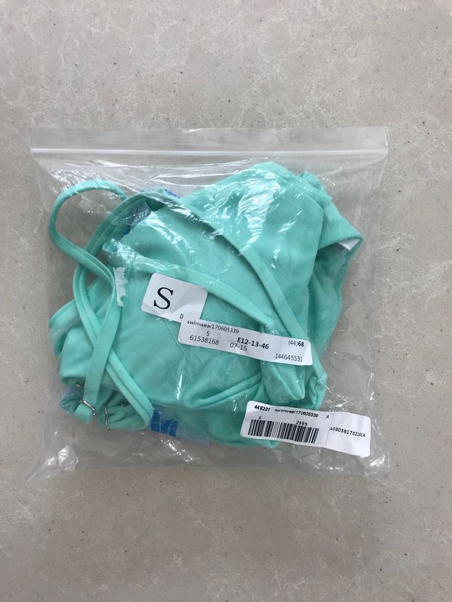 Bikini reversible nuevo T.S y T.M