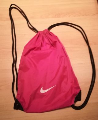 mochila nike cuerdas rosa