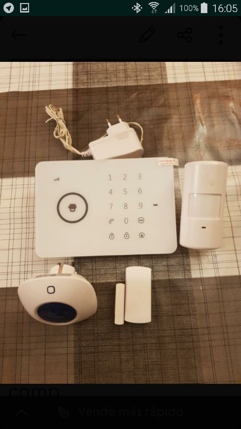 Alarma para el hogar iphone x note 8 apple