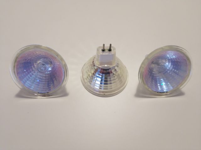 Pack 3 bombillas halogenas GU5.3 35W