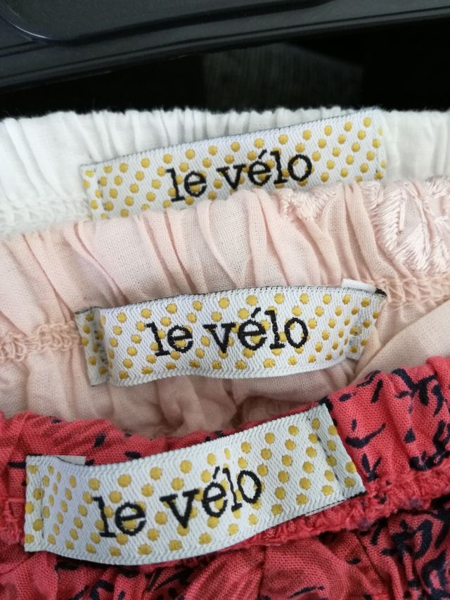 Falda bordada algodón