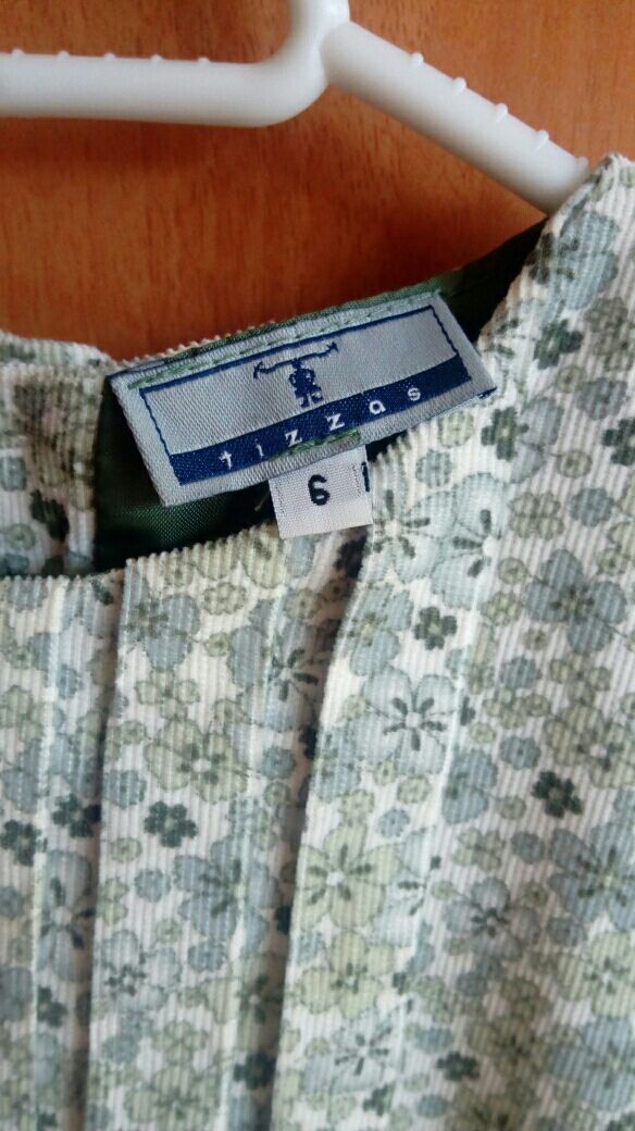 Vestido de niña, talla 6