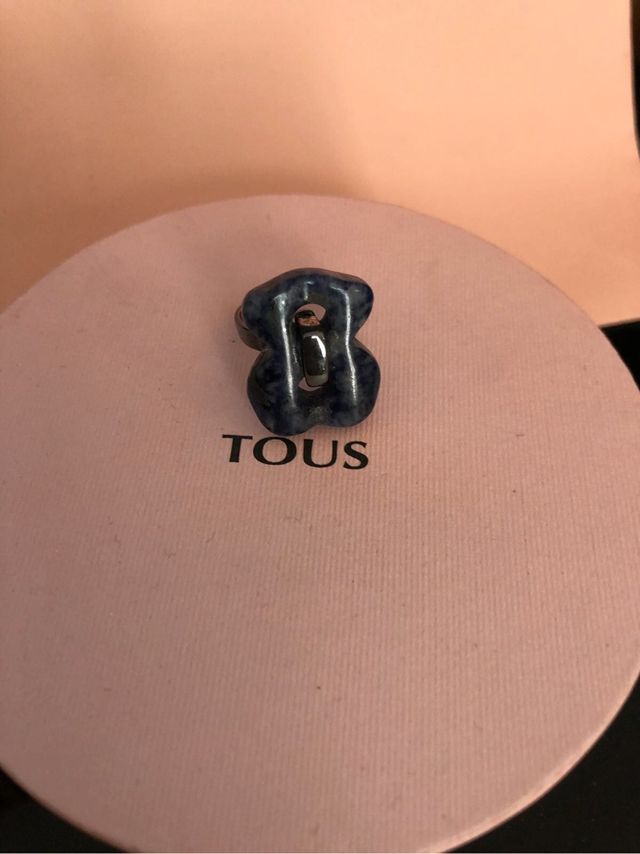 ANILLO TOUS PLATA - PIEDRA NATURAL