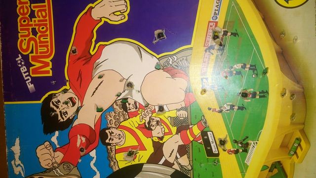 futbolín super mundial de coleccionismo