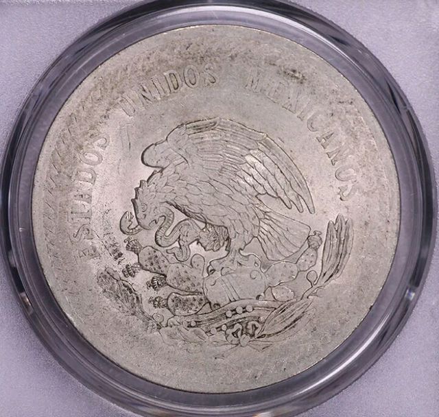 MONEDA DE PLATA.LIBERTY DOLLAR/ANGUILA 1967.PCGS