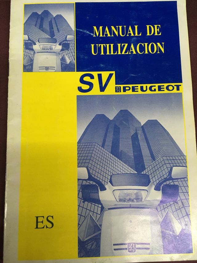 Peugeot sv50 moto entera piezas