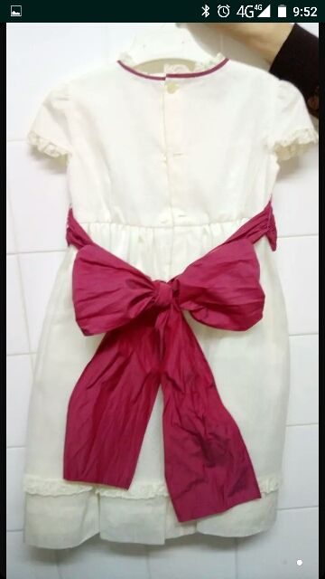 vestido ceremonia niña